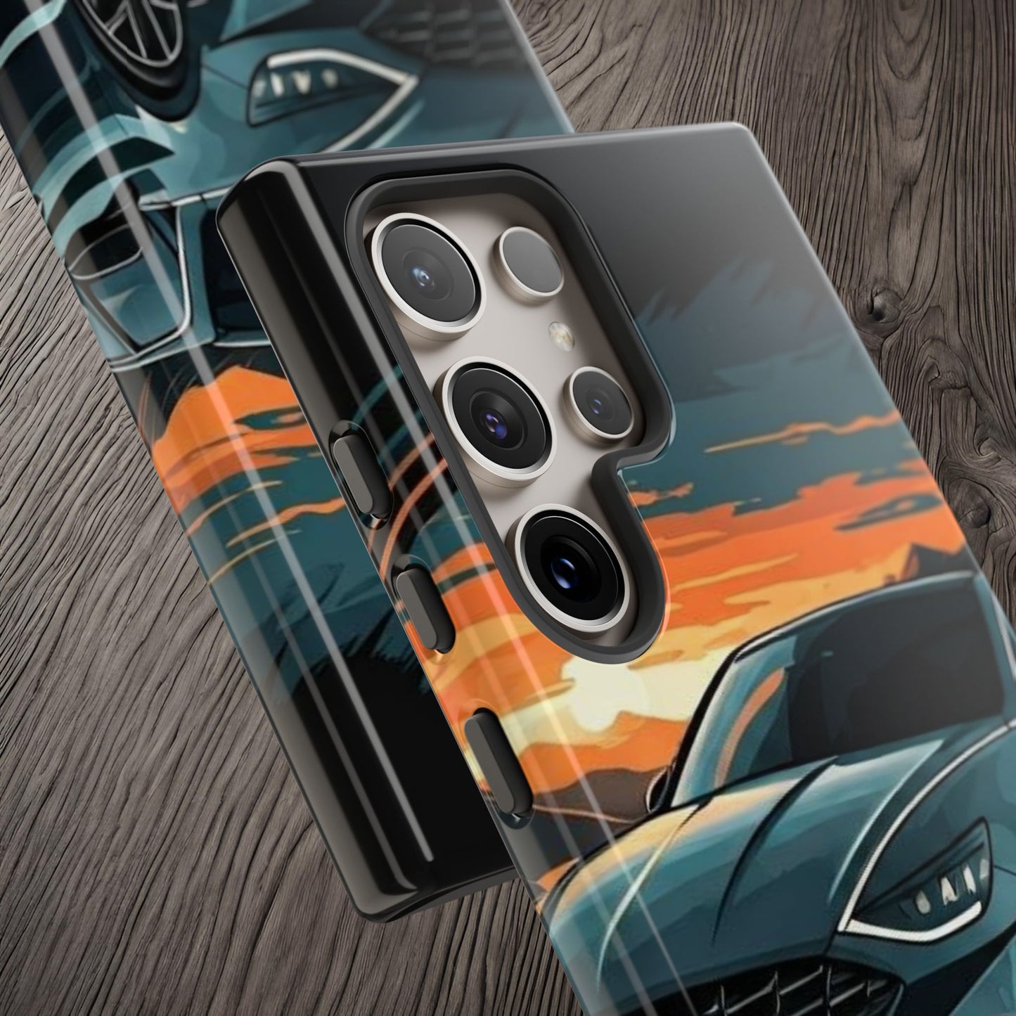 Hyundai Sonata-Sunset Drive-Dual Layer Ultra Tough Phone Case Printify by The Night Shift Automotive Apparel