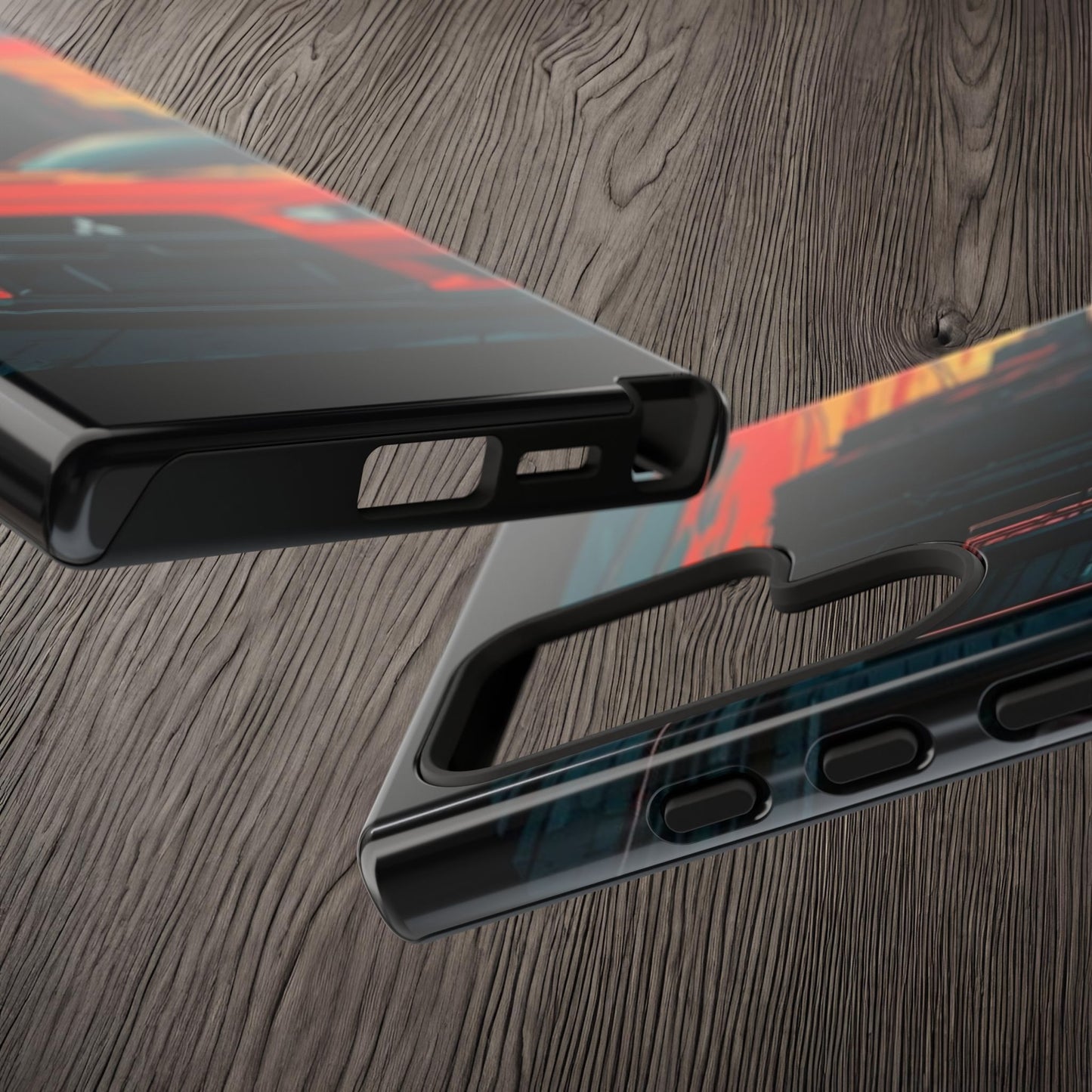 Mitsubishi Evo X Street Life-Dual Layer Ultra Tough Phone Case Printify by The Night Shift Automotive Apparel