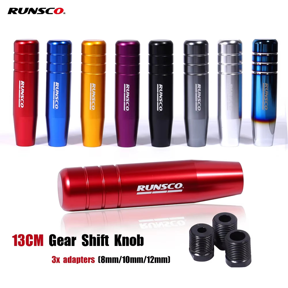Runsco Anodized Aluminum Shift Knob The Night Shift Performance Street Gear by The Night Shift Automotive Apparel