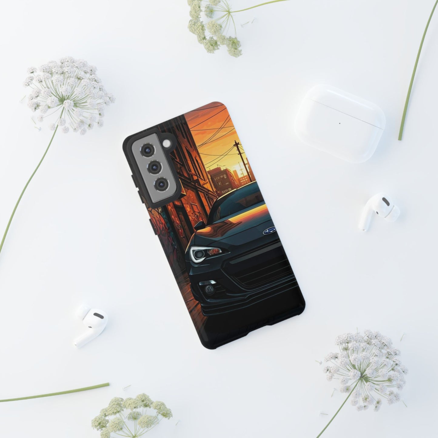 Subaru BRZ Street Life-Dual Layer Ultra Tough Phone Case Printify by The Night Shift Automotive Apparel