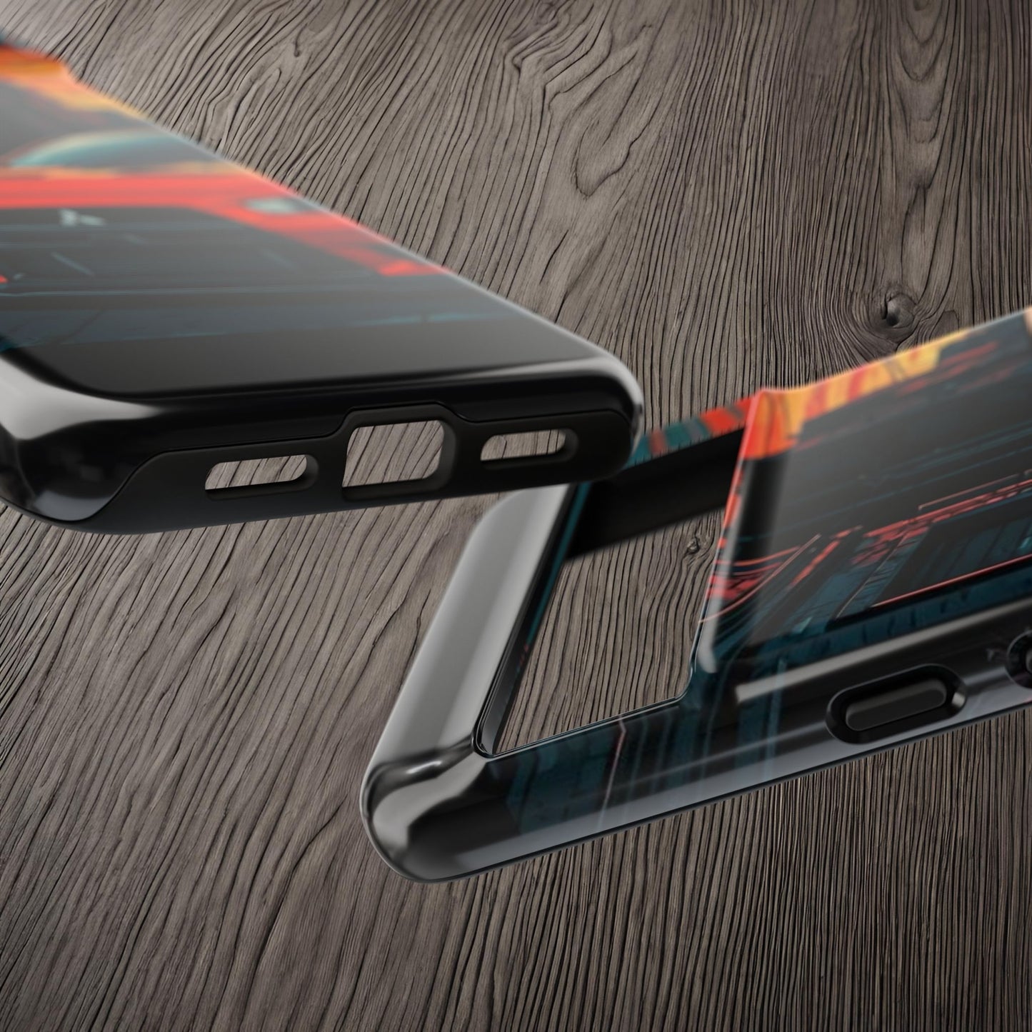 Mitsubishi Evo X Street Life-Dual Layer Ultra Tough Phone Case Printify by The Night Shift Automotive Apparel