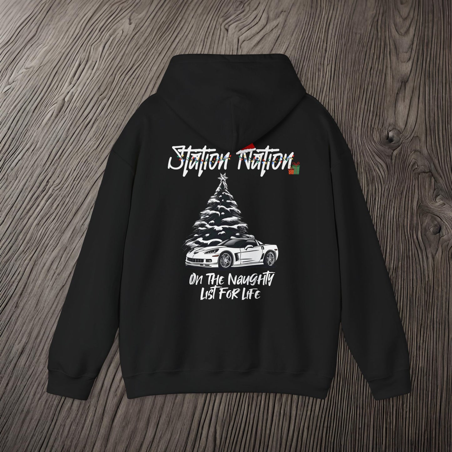 🎁 Christmas Limited Edition Station Nation-Ultra Soft, Premium Hoodie Printify by The Night Shift Automotive Apparel