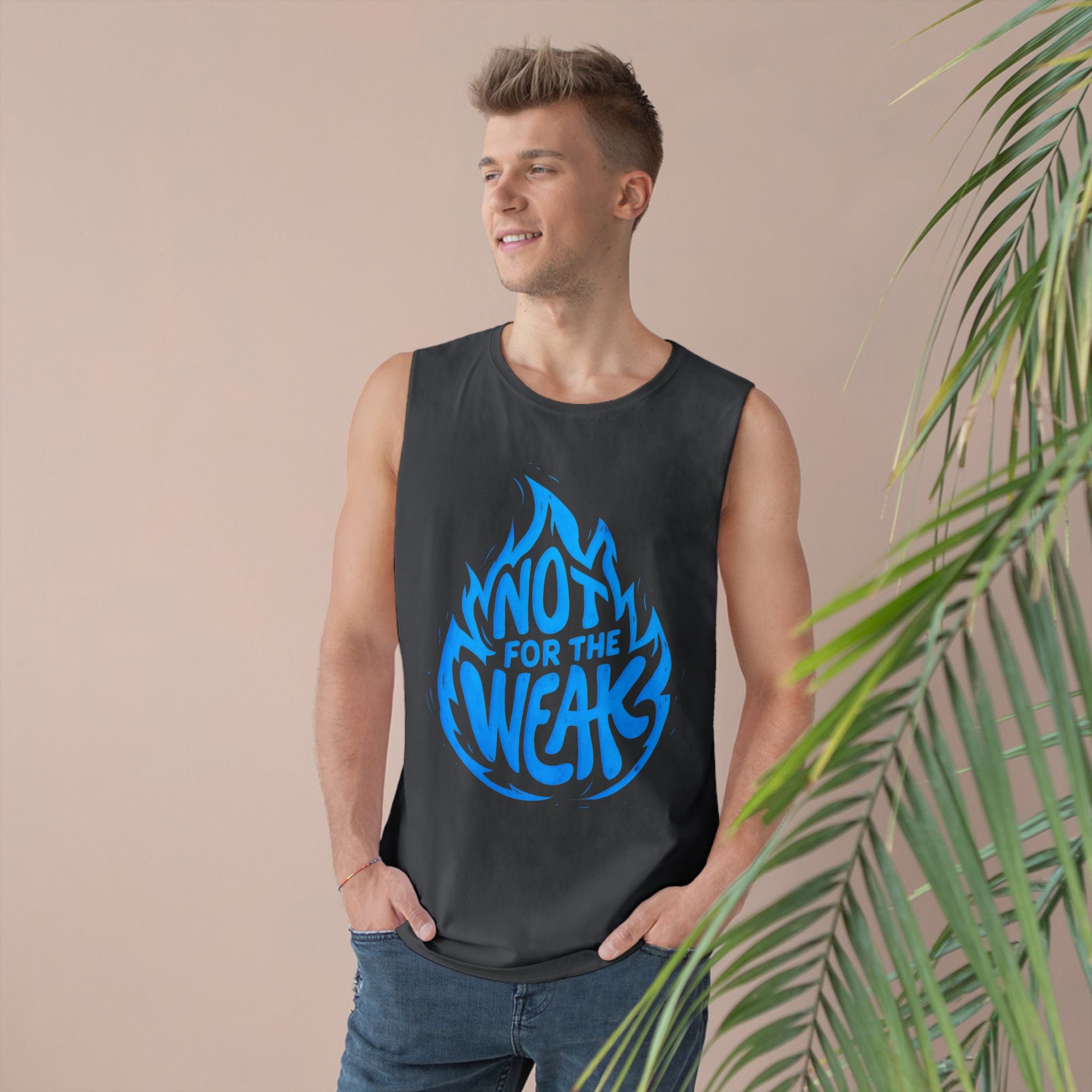 Not For The Weak - Premium Unisex Barnard Tank Top Printify by The Night Shift Automotive Apparel