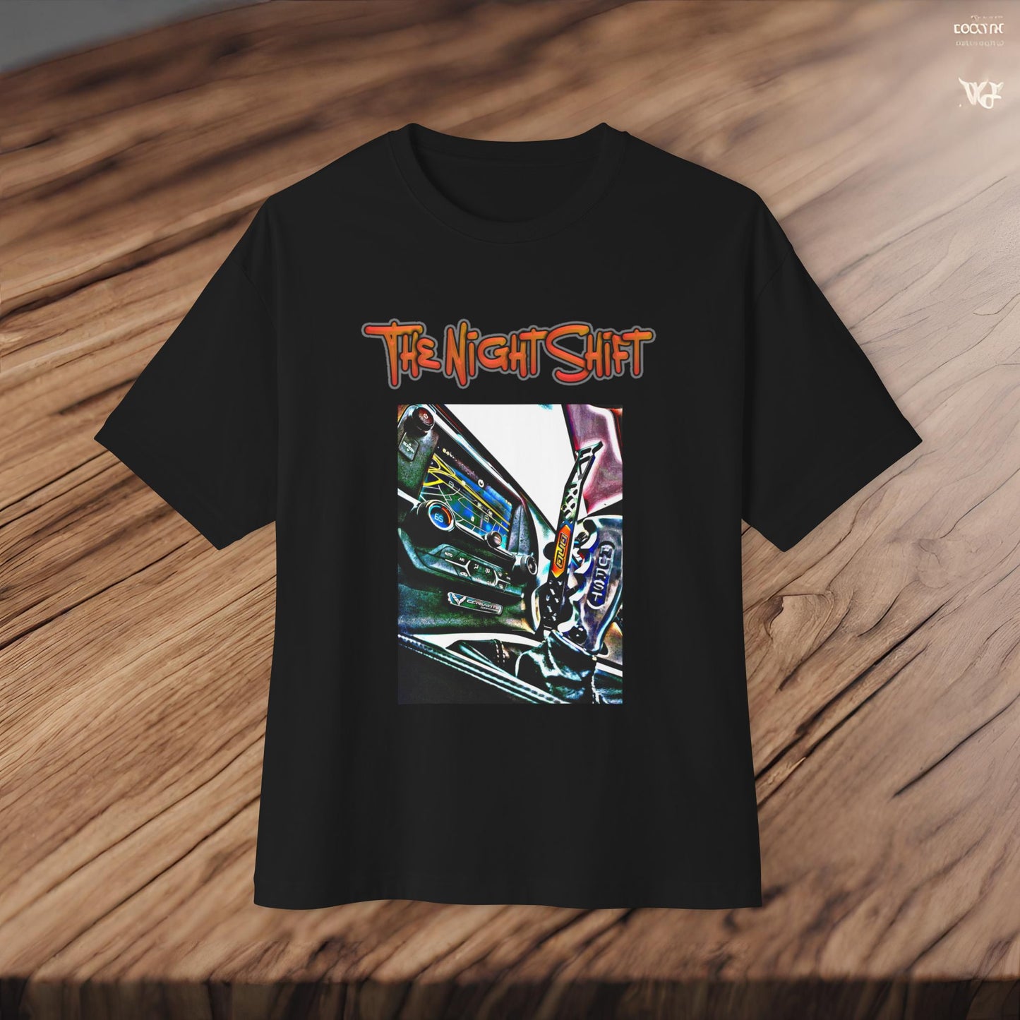 Chevy Corvette C7 DND Performance Interior-Premium, Ultra Soft Unisex Oversized Boxy Tee Printify by The Night Shift Automotive Apparel