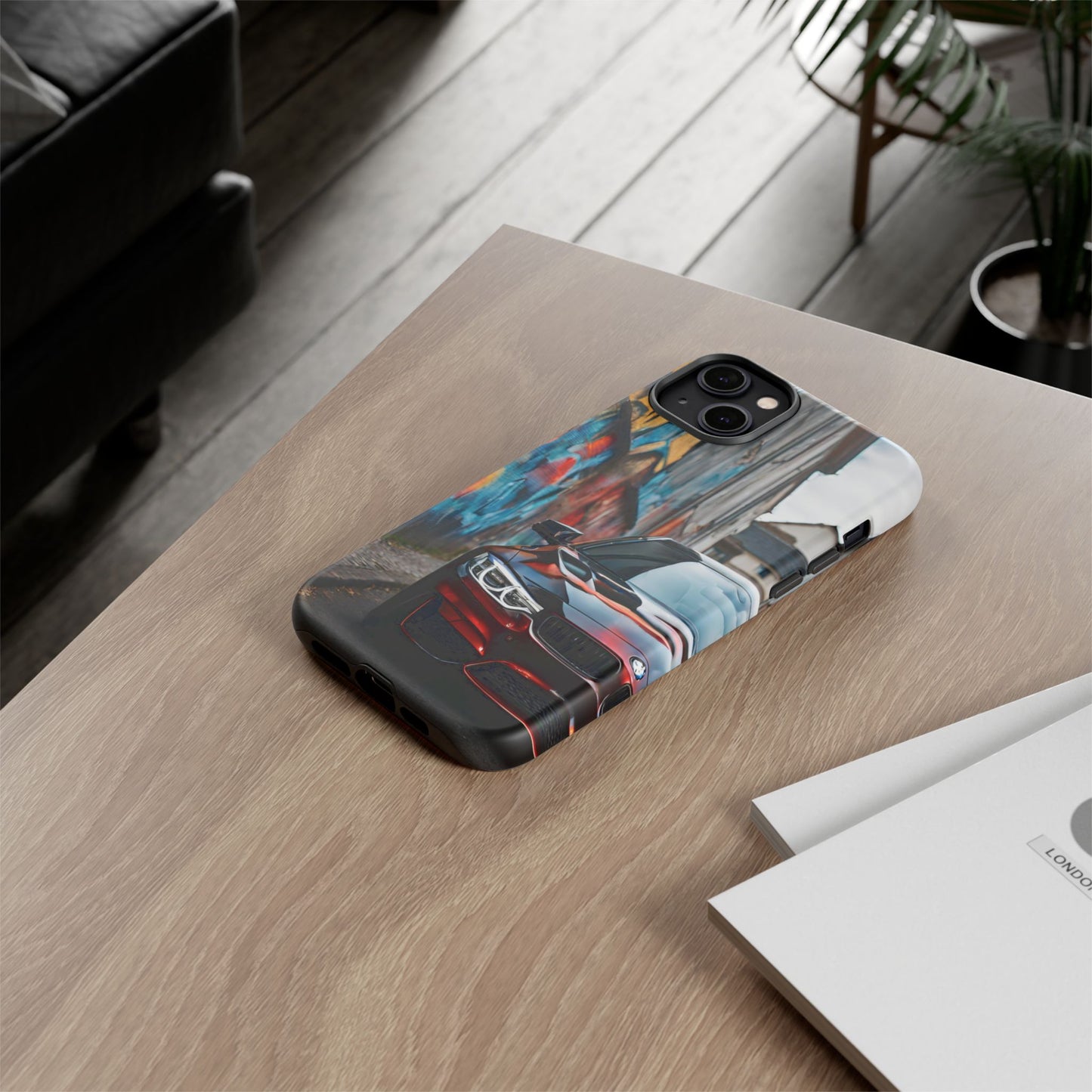 BMW M3/M4-Dual Layer Ultra Tough Phone Case iPhone 14 Plus Matte Printify by The Night Shift Automotive Apparel