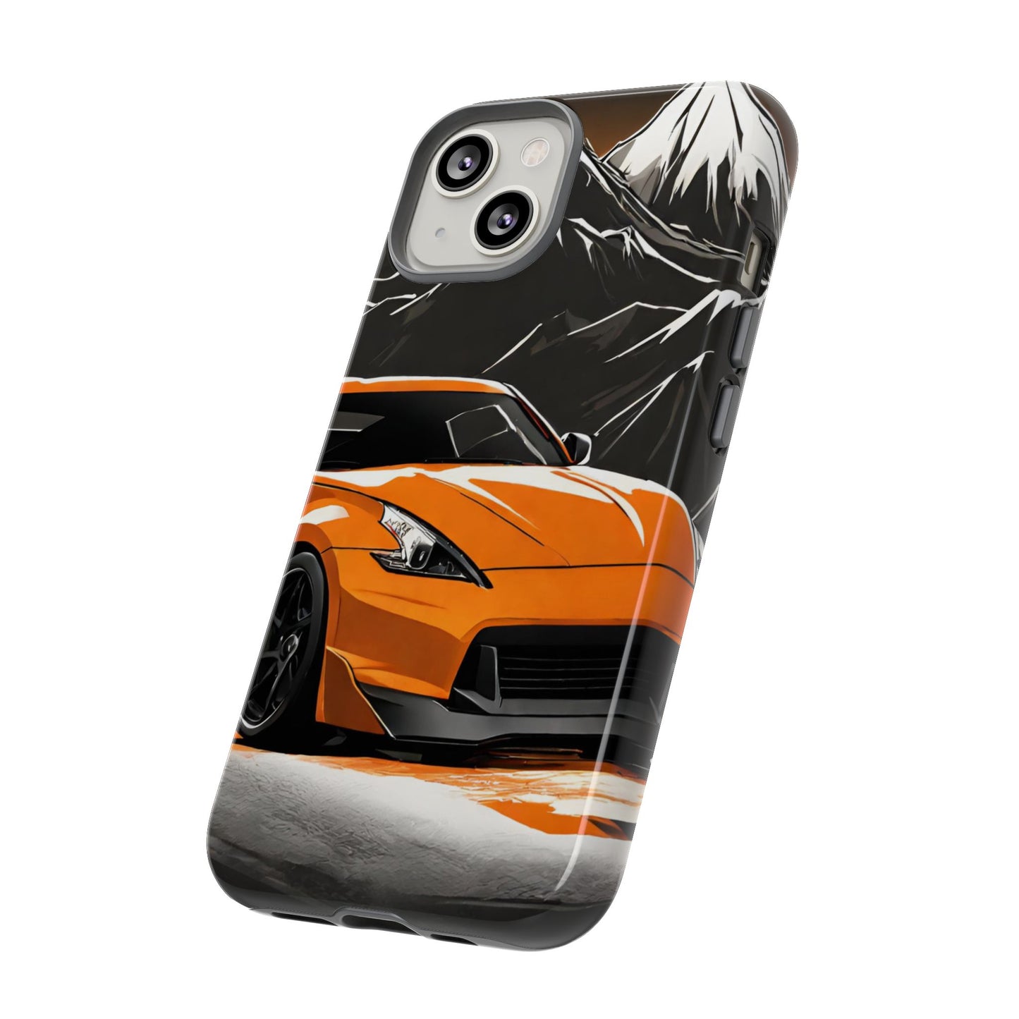 Nissan 370Z Mt Fuji-Dual Layer Ultra Tough Phone Case Printify by The Night Shift Automotive Apparel