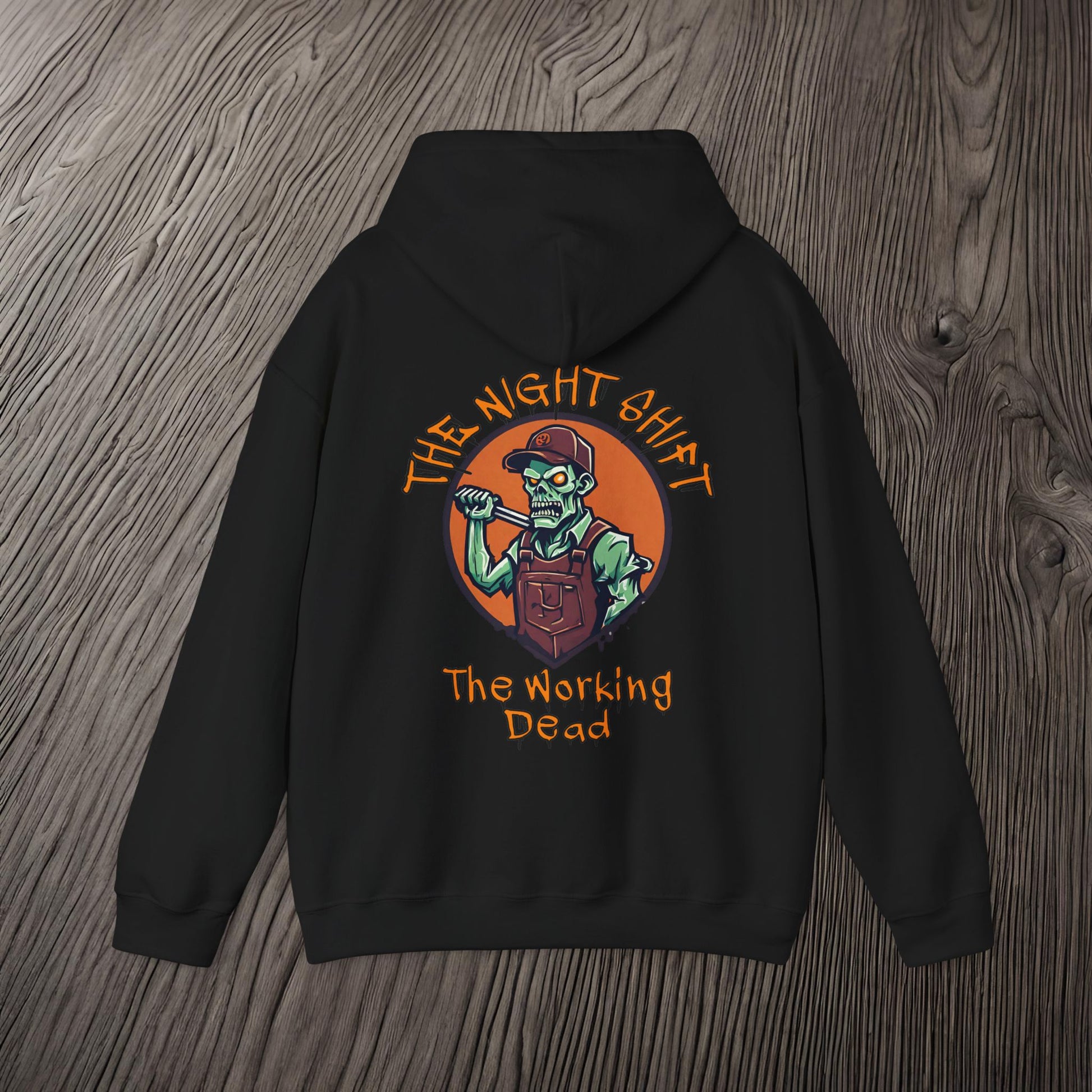The Night Shift Zombie Mechanic-Ultra Soft, Premium Hoodie Printify by The Night Shift Automotive Apparel