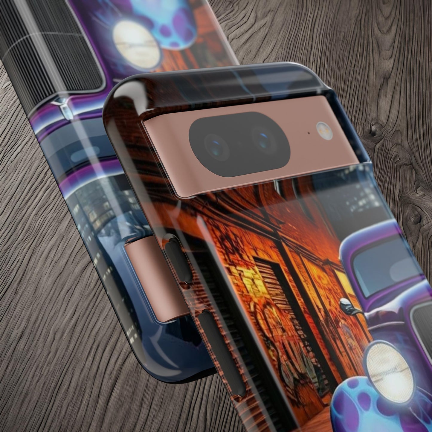 1934 Ford Street Life-Dual Layer Ultra Tough Phone Case Printify by The Night Shift Automotive Apparel