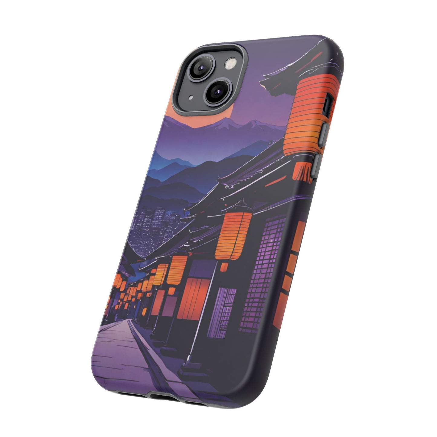 Traditional Japanese Village Countryside-Dual Layer Ultra Tough Phone Case Printify by The Night Shift Automotive Apparel
