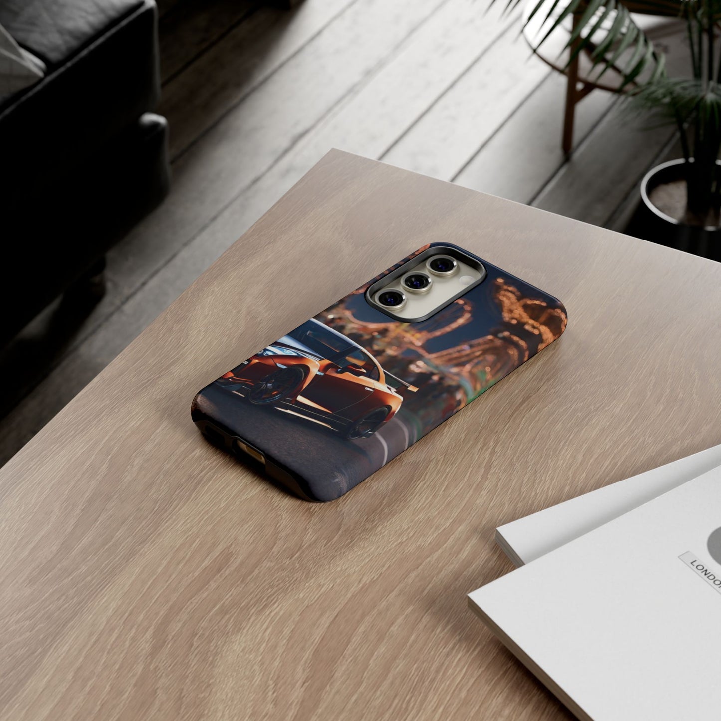 Nissan GTR R35-Dual Layer Ultra Tough Phone Case Samsung Galaxy S23 Glossy Printify by The Night Shift Automotive Apparel