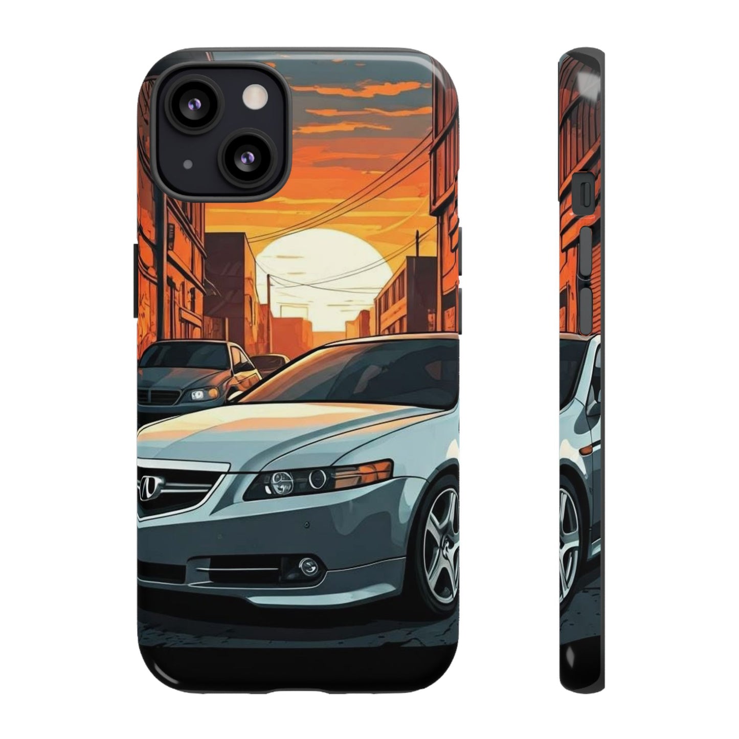 Acura TL Street Life-Dual Layer Ultra Tough Phone Case Printify by The Night Shift Automotive Apparel