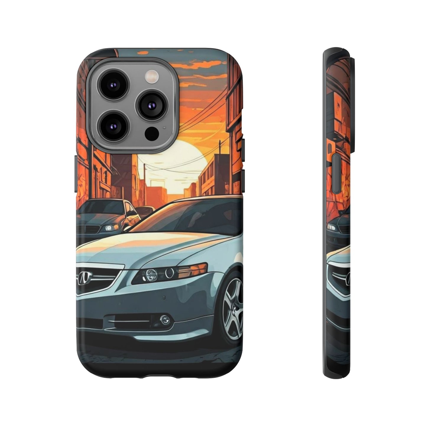 Acura TL Street Life-Dual Layer Ultra Tough Phone Case Printify by The Night Shift Automotive Apparel