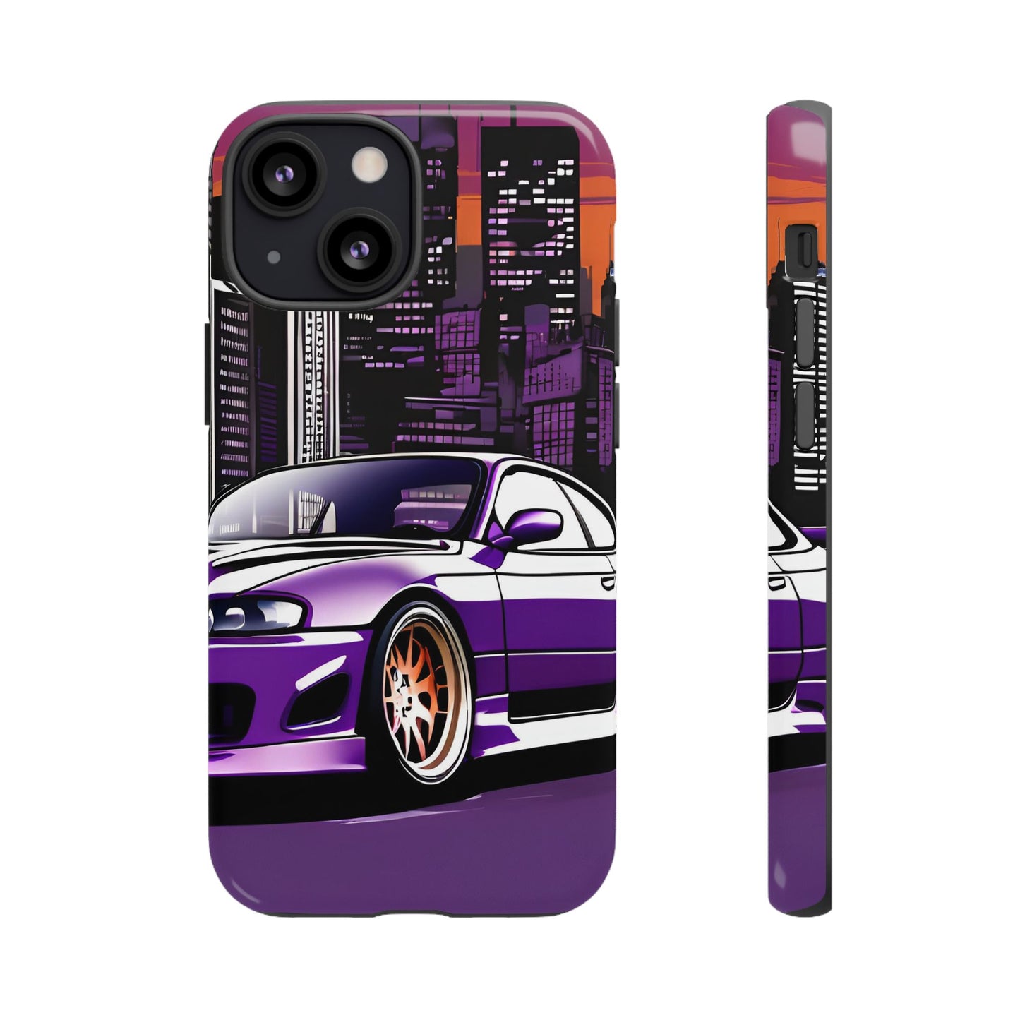 Nissan 240sx S15-Dual Layer Ultra Tough Phone Case Printify by The Night Shift Automotive Apparel