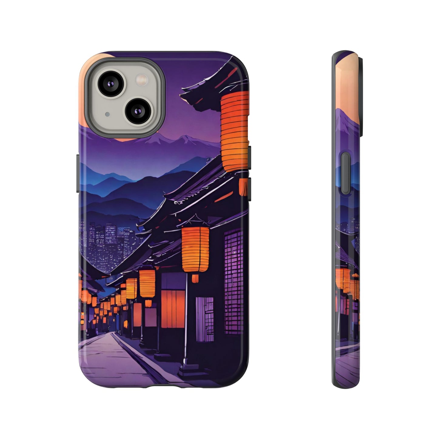 Traditional Japanese Village Countryside-Dual Layer Ultra Tough Phone Case Printify by The Night Shift Automotive Apparel
