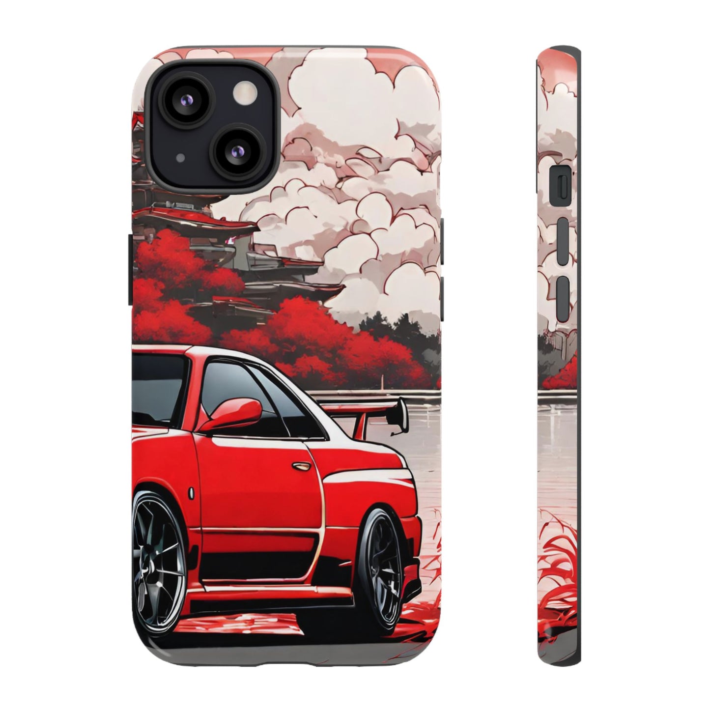 Nissan Skyline R34-Dual Layer Ultra Tough Phone Case Printify by The Night Shift Automotive Apparel