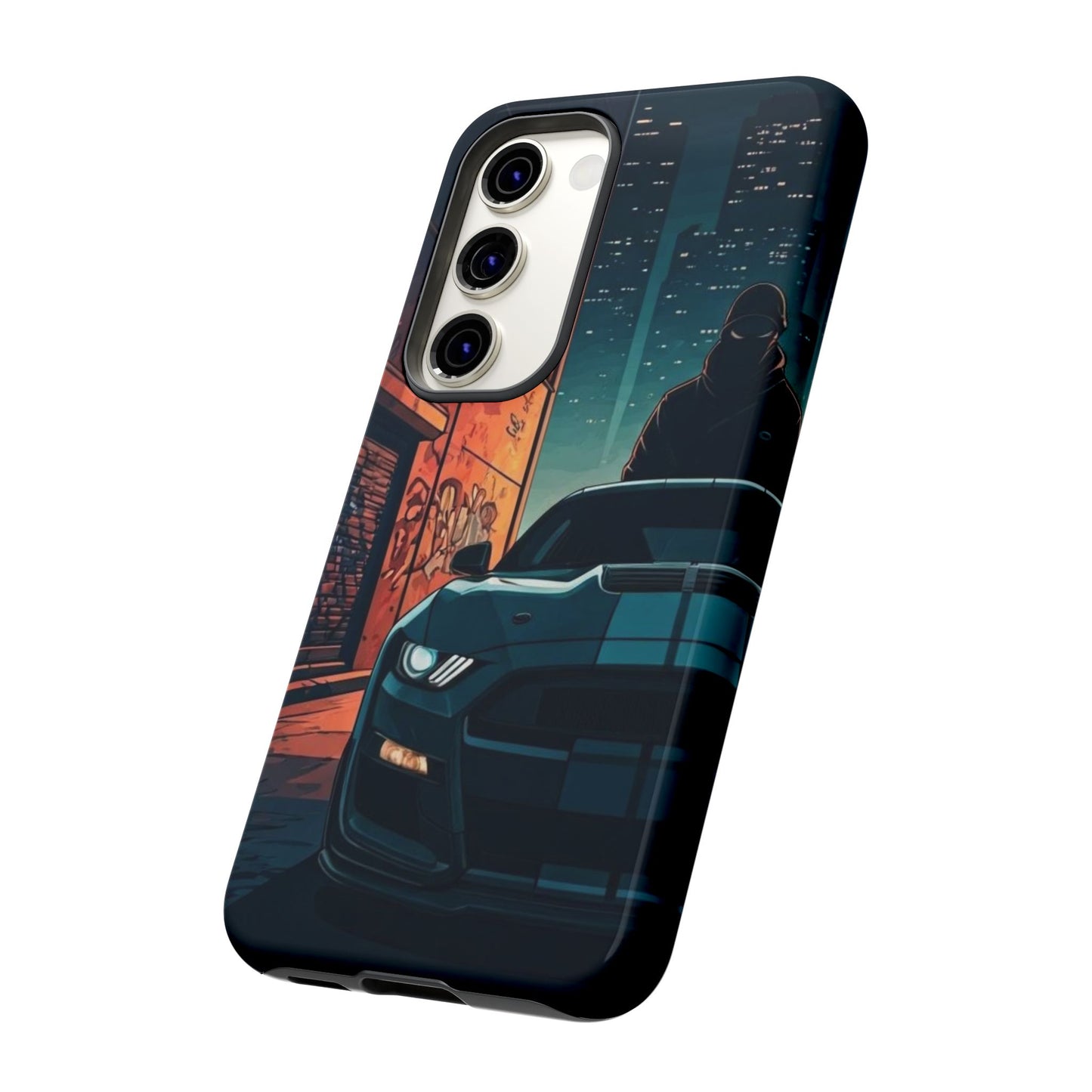 Ford Mustang Shelby GT350 Street Life-Dual Layer Ultra Tough Phone Case Printify by The Night Shift Automotive Apparel