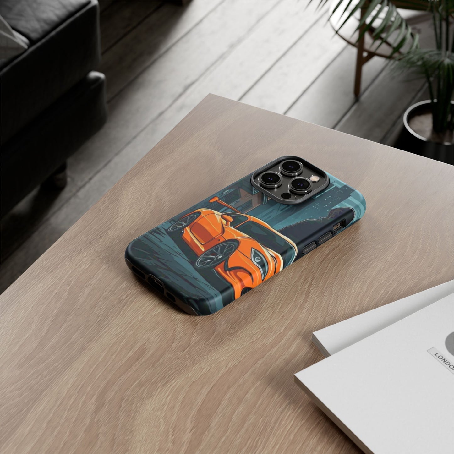 Dodge Viper SRT-10 Street Life-Dual Layer Ultra Tough Phone Case iPhone 14 Pro Matte Printify by The Night Shift Automotive Apparel