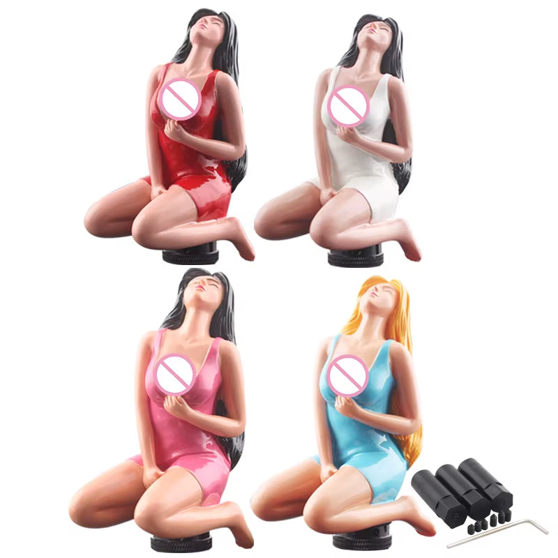 Pretty Girl Shift Knob The Night Shift Performance Street Gear by The Night Shift Automotive Apparel