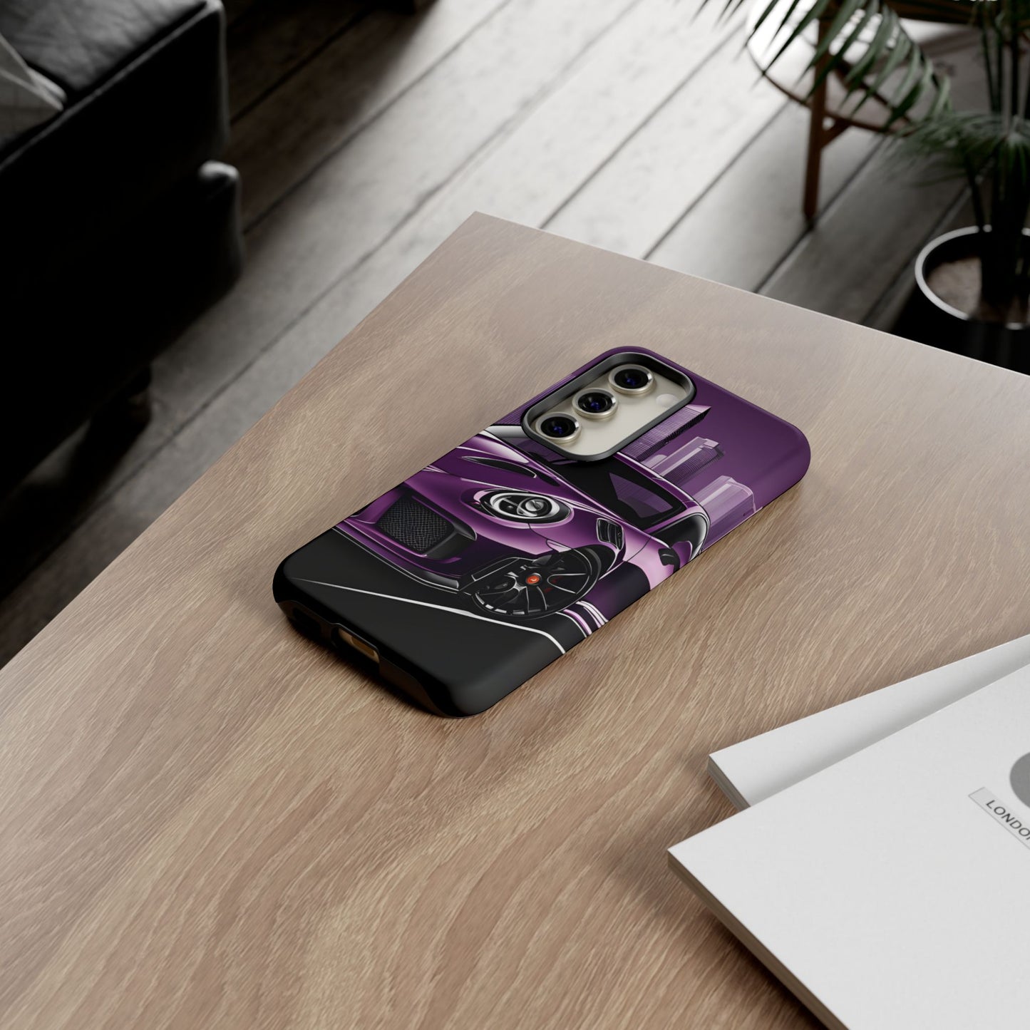 Porsche 911 GT3 RS-Dual Layer Ultra Tough Phone Case Samsung Galaxy S23 Matte Printify by The Night Shift Automotive Apparel