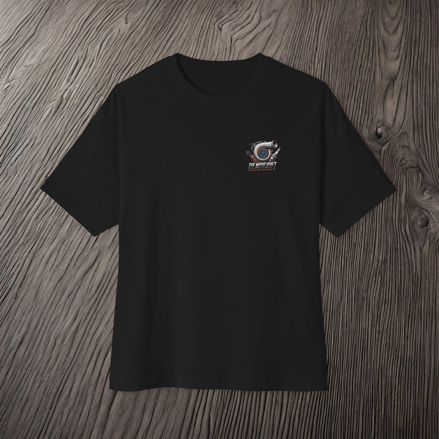 The Night Shift Essentials-Ultra Soft, Premium Unisex Oversized Boxy Tee Printify by The Night Shift Automotive Apparel