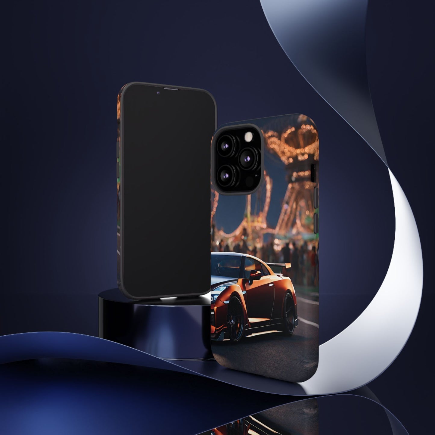 Nissan GTR R35-Dual Layer Ultra Tough Phone Case iPhone 13 Pro Matte Printify by The Night Shift Automotive Apparel