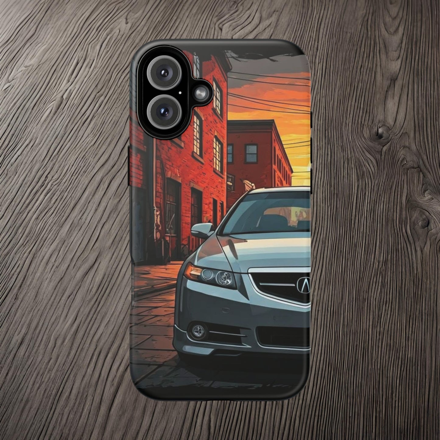 Acura TL Street Life-Dual Layer Ultra Tough Phone Case Printify by The Night Shift Automotive Apparel