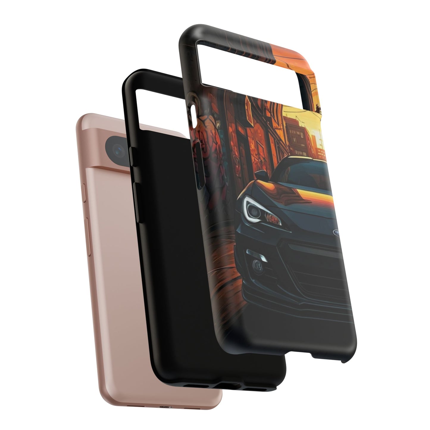 Subaru BRZ Street Life-Dual Layer Ultra Tough Phone Case Printify by The Night Shift Automotive Apparel