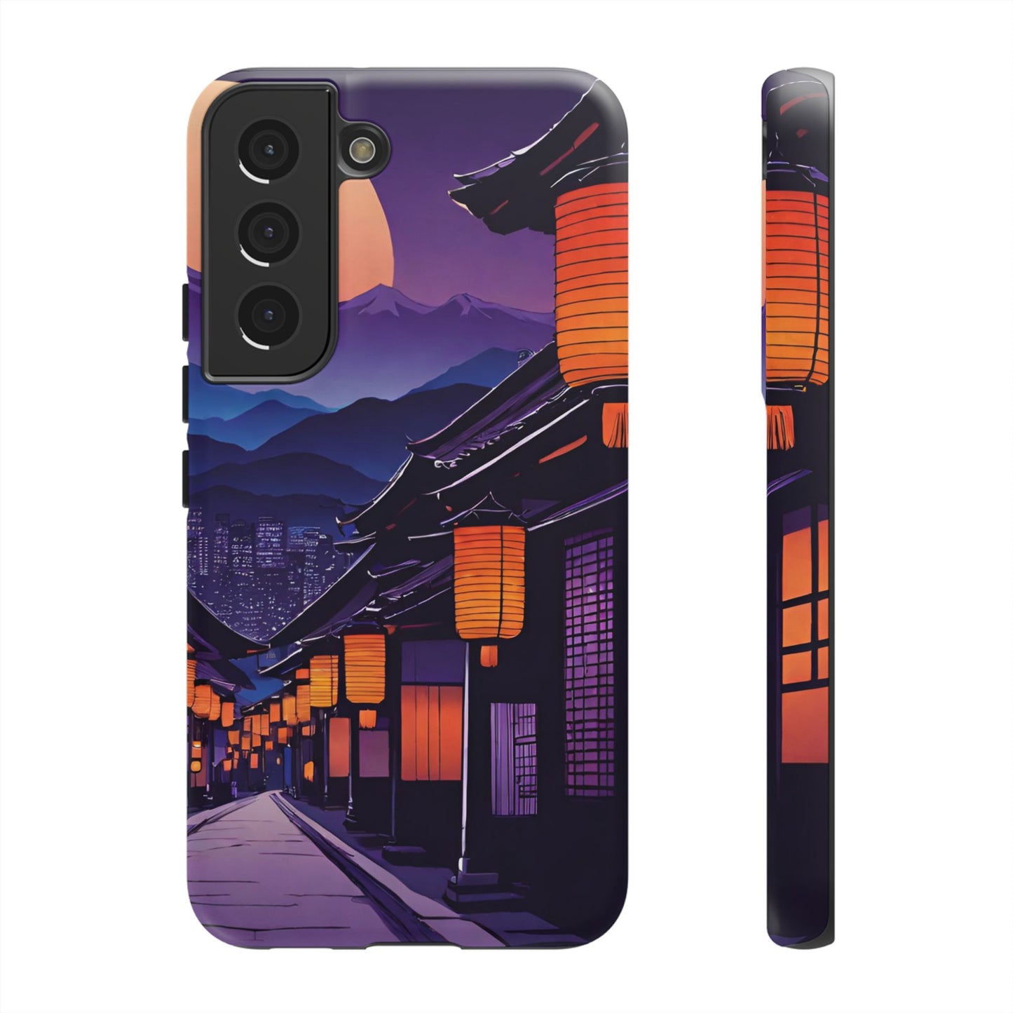Traditional Japanese Village Countryside-Dual Layer Ultra Tough Phone Case Printify by The Night Shift Automotive Apparel
