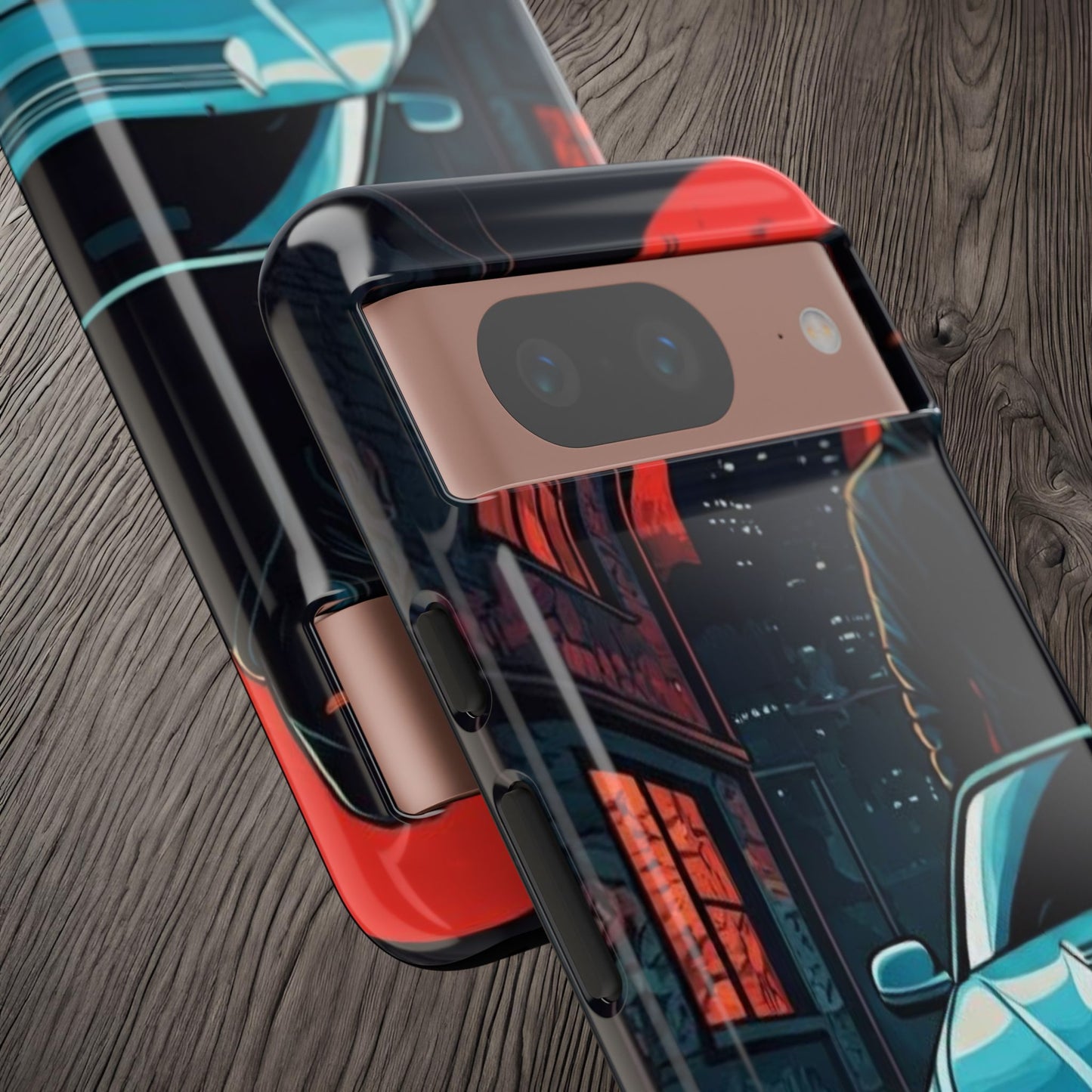 Nissan Skyline R34 Street Life-Dual Layer Ultra Tough Phone Case Printify by The Night Shift Automotive Apparel