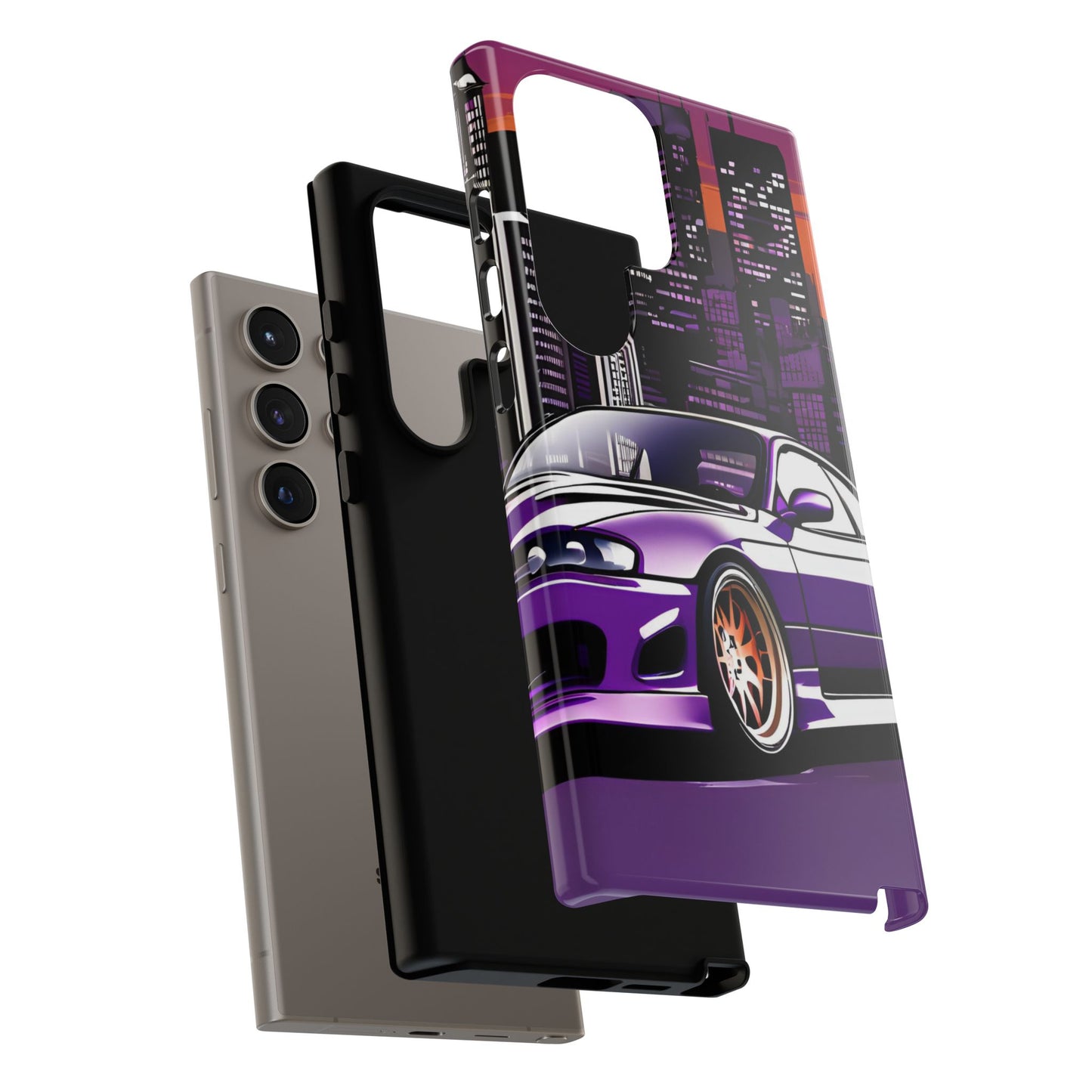 Nissan 240sx S15-Dual Layer Ultra Tough Phone Case Printify by The Night Shift Automotive Apparel