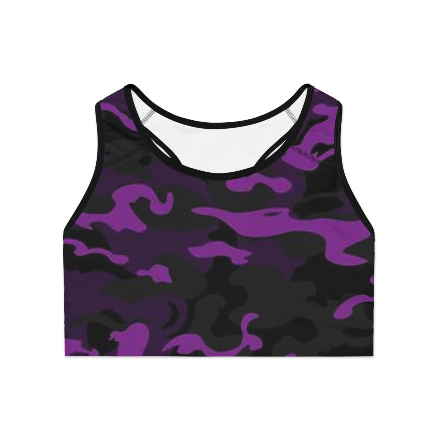 Women's Sports Bra Printify by The Night Shift Automotive Apparel