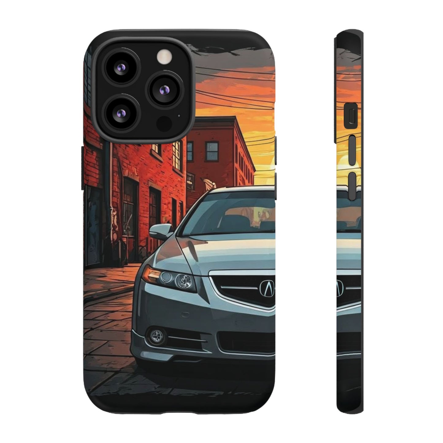 Acura TL Street Life-Dual Layer Ultra Tough Phone Case Printify by The Night Shift Automotive Apparel