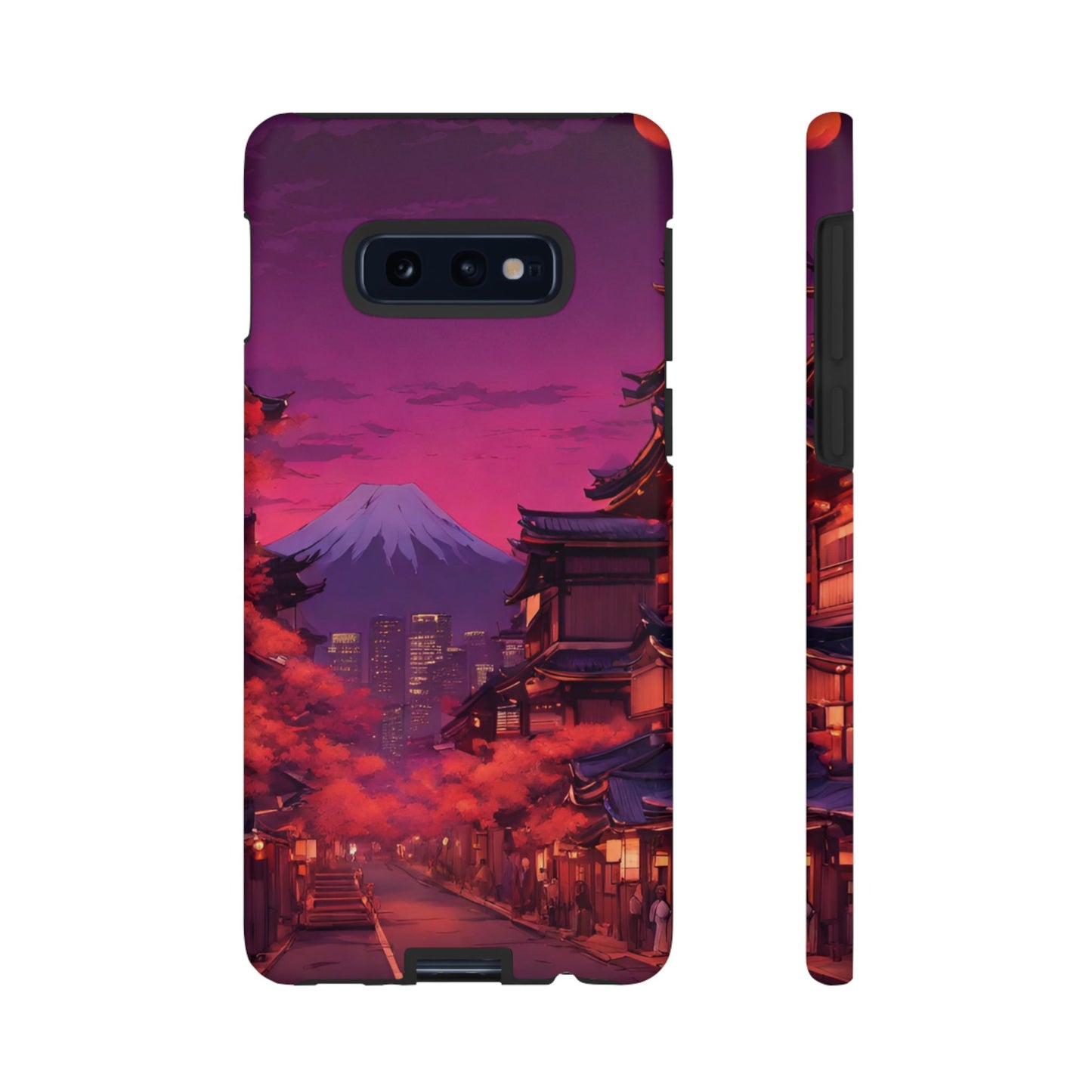 Traditional Japanese Village Countryside-Dual Layer Ultra Tough Phone Case Samsung Galaxy S10E Matte Printify by The Night Shift Automotive Apparel