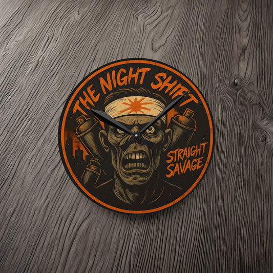 Straight Savage Kamikaze-Acrylic Wall Clock