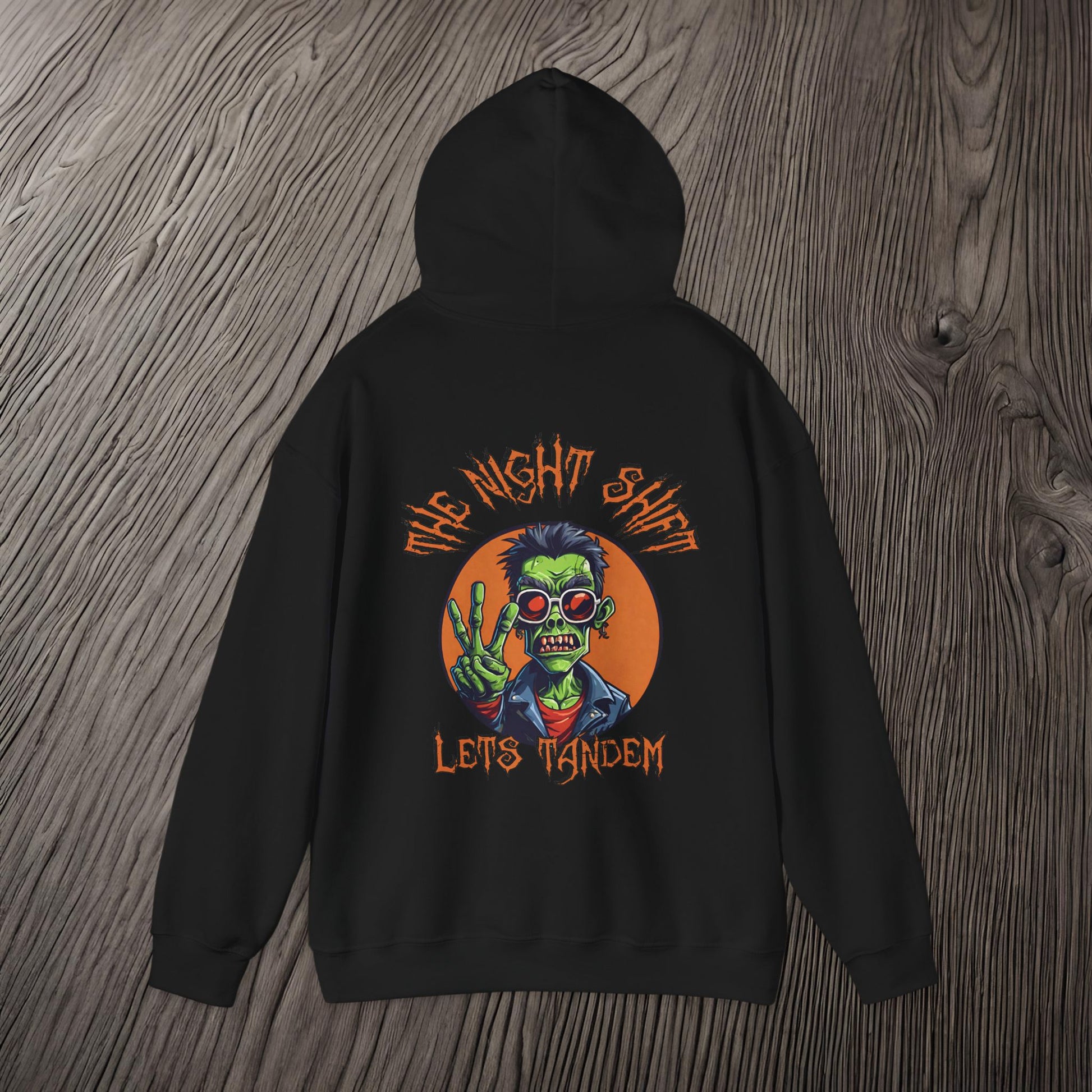Lets Tandem Zombie-Ultra Soft, Premium Hoodie Printify by The Night Shift Automotive Apparel