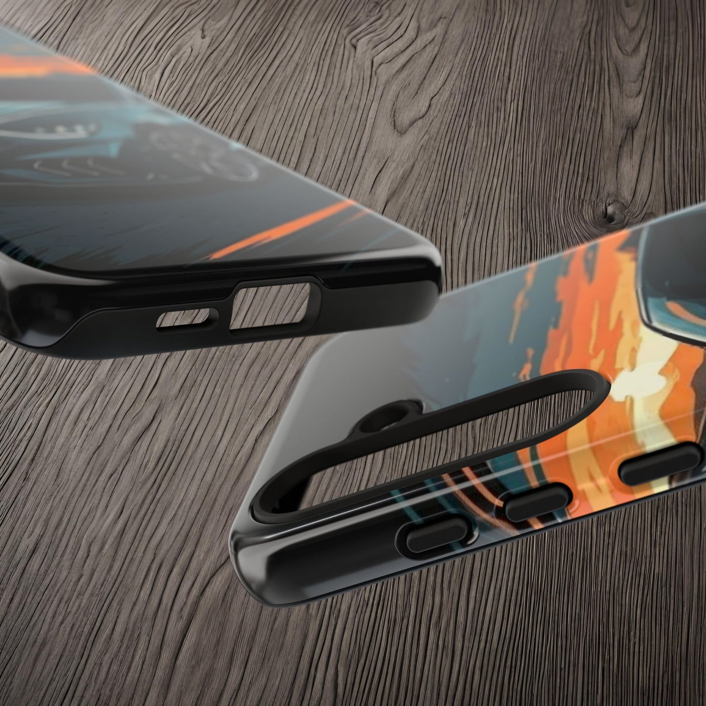 Hyundai Sonata-Sunset Drive-Dual Layer Ultra Tough Phone Case Printify by The Night Shift Automotive Apparel