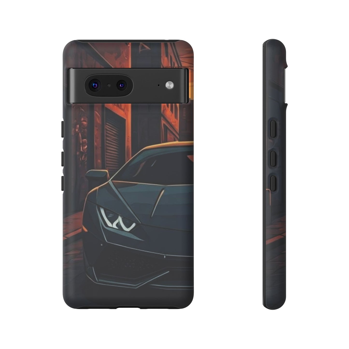 Lamborghini Huracan Street Life-Dual Layer Ultra Tough Phone Case Printify by The Night Shift Automotive Apparel