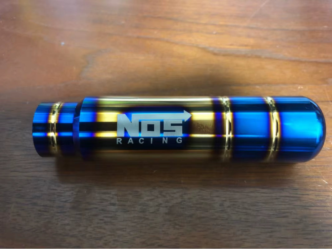 BRIDE/NOS Burnt Style Aluminum Shift Knob The Night Shift Performance Street Gear by The Night Shift Automotive Apparel