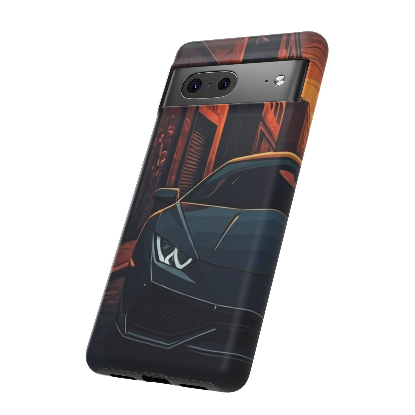Lamborghini Huracan Street Life-Dual Layer Ultra Tough Phone Case Printify by The Night Shift Automotive Apparel