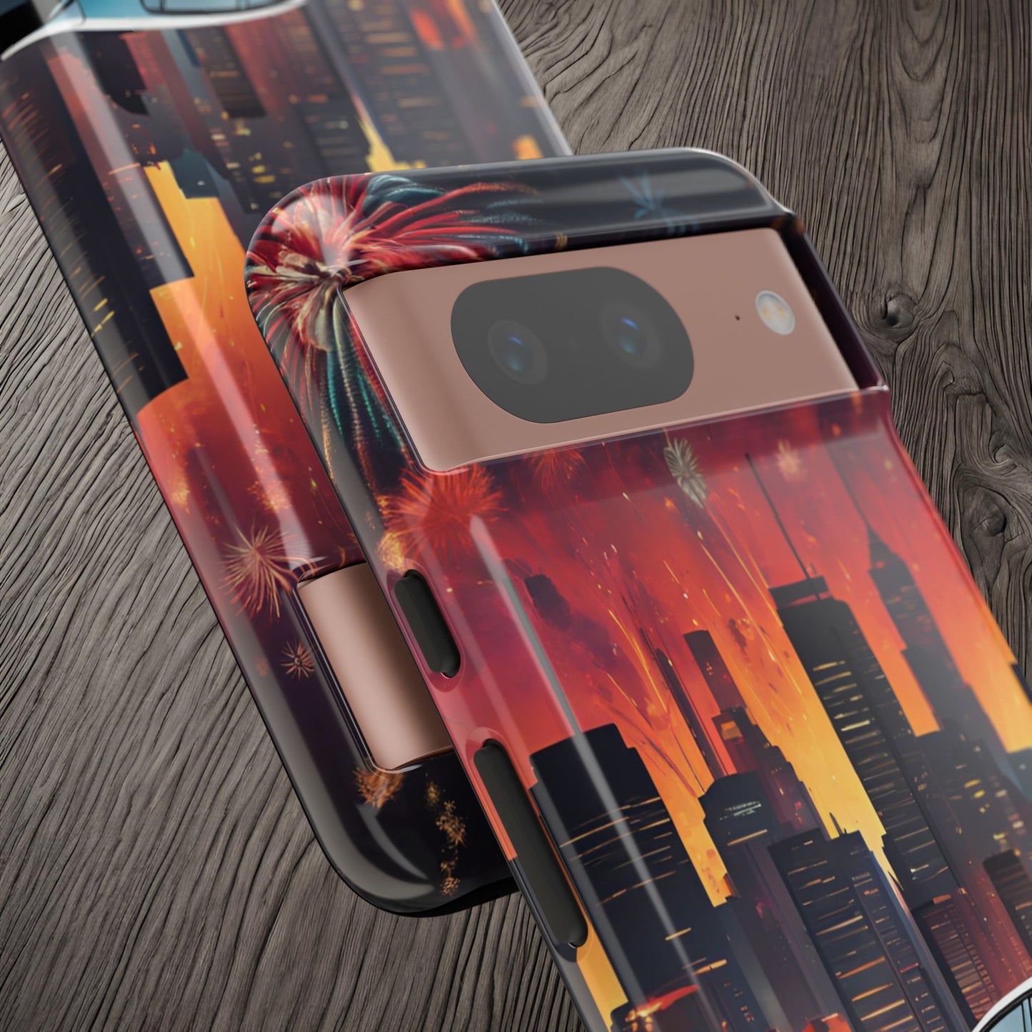 Volkswagon Golf GTI Fireworks-Dual Layer Ultra Tough Phone Case Printify by The Night Shift Automotive Apparel