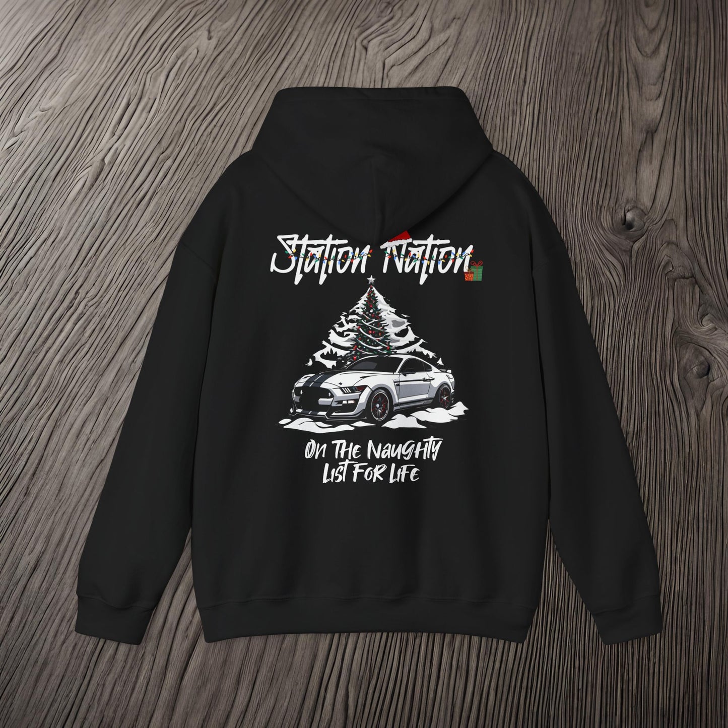 🎁 Christmas Limited Edition Station Nation-Ultra Soft, Premium Hoodie Printify by The Night Shift Automotive Apparel