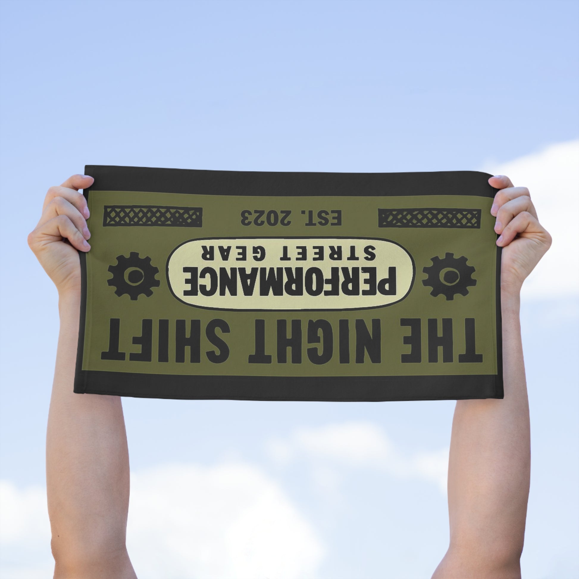The Night Shift-Gym Towel( 11x18) Printify by The Night Shift Automotive Apparel