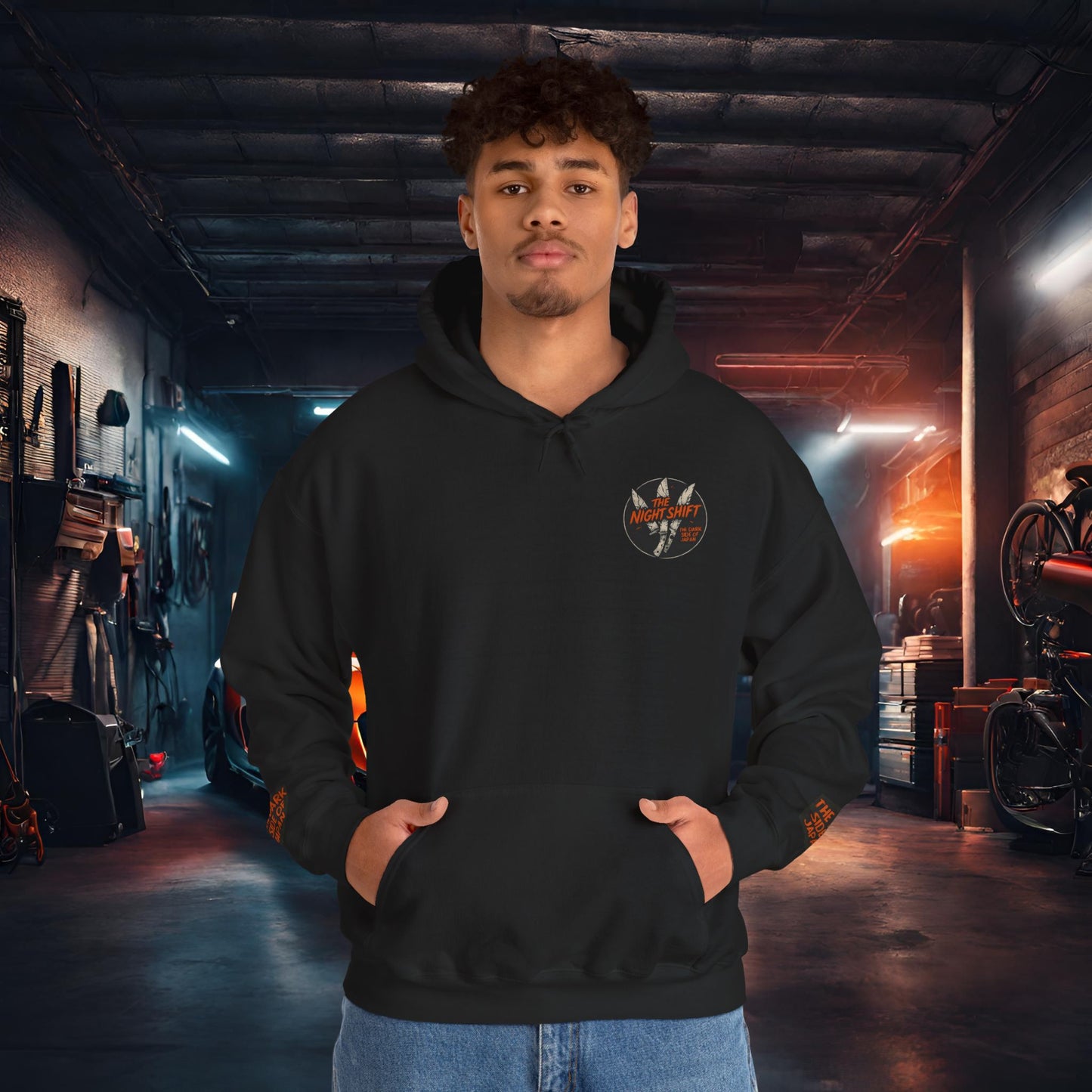 Dark Side Of Japan-Ultra Soft, Premium Hoodie
