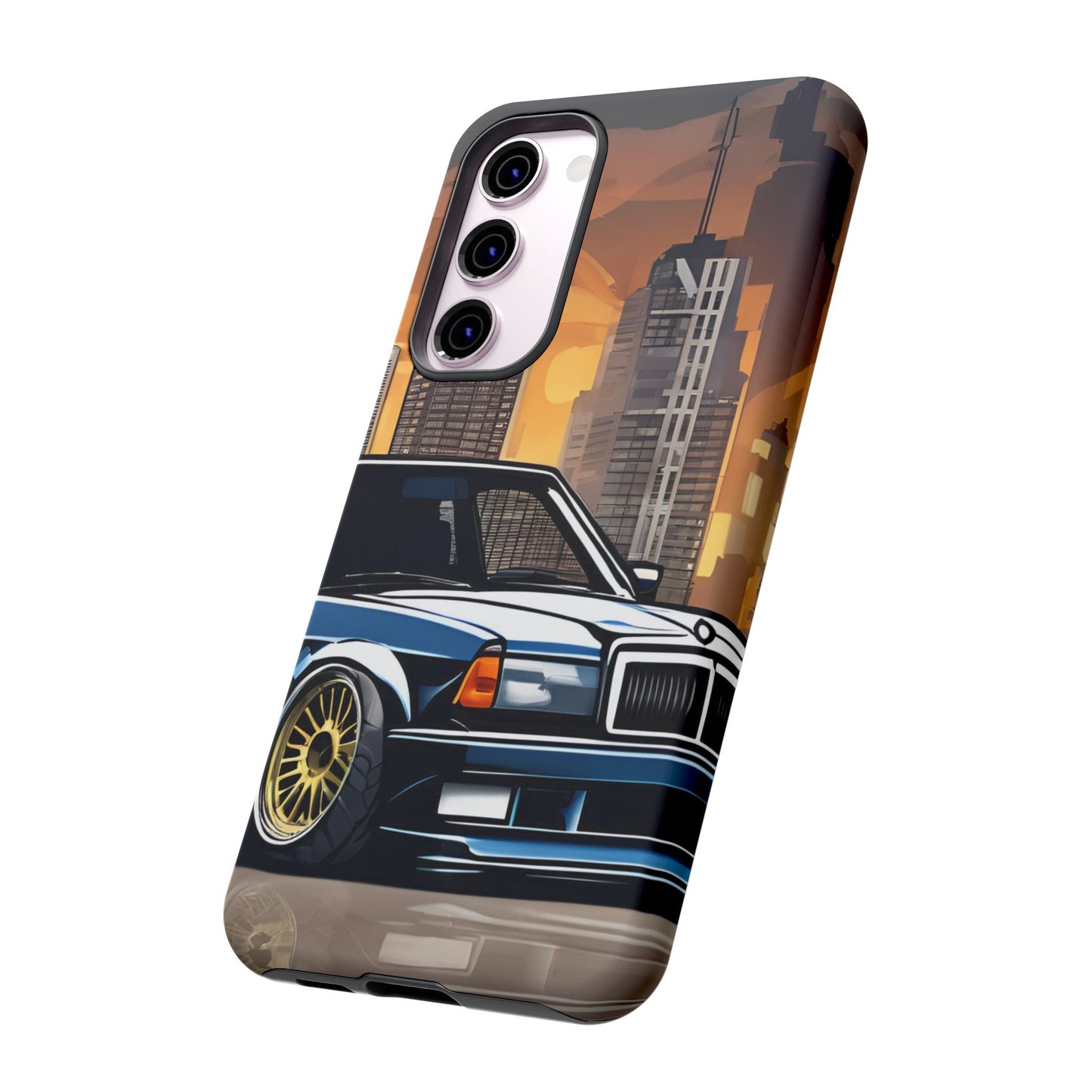Mercedes Benz 190e Evo-Dual Layer Ultra Tough Phone Case Printify by The Night Shift Automotive Apparel