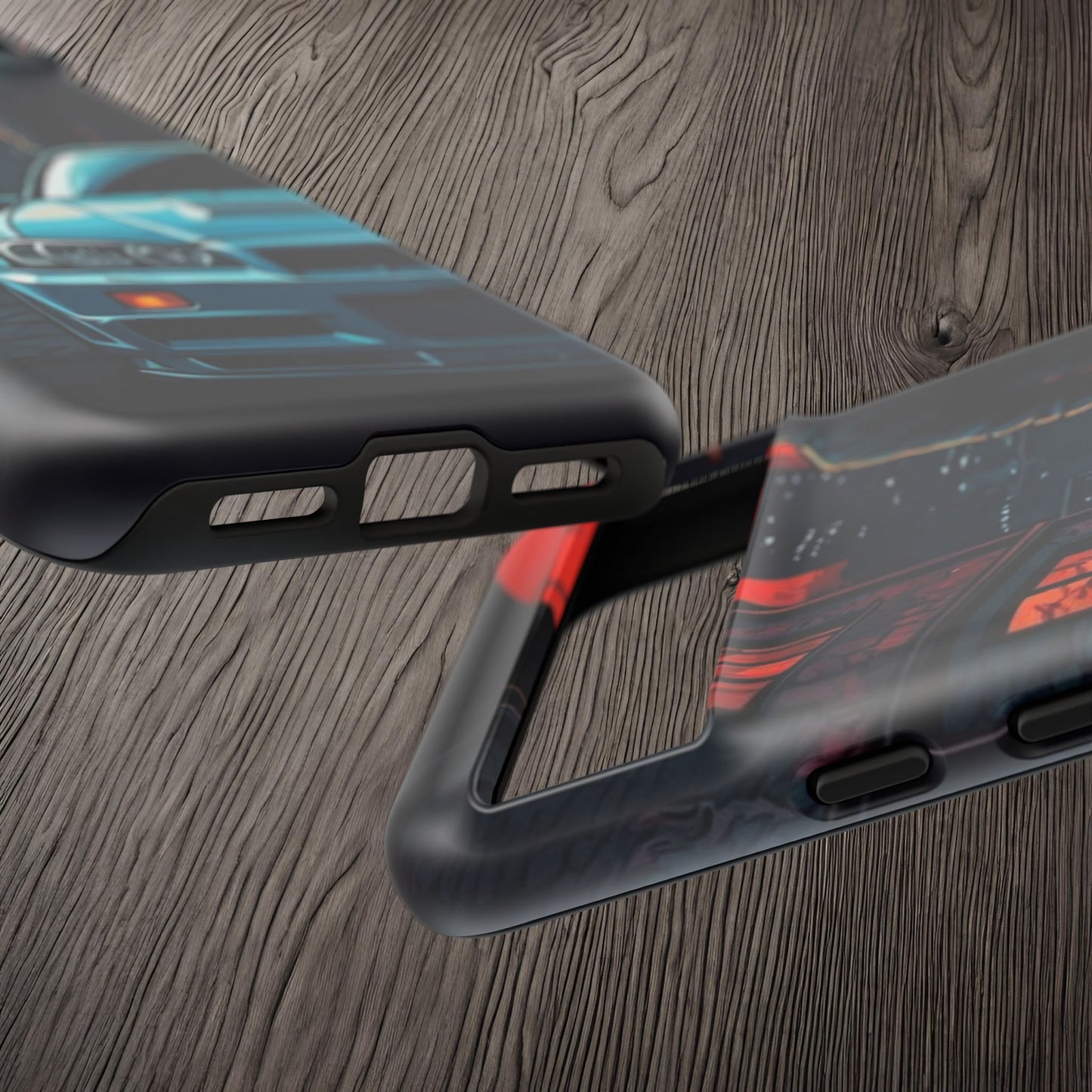 Nissan Skyline R34 Street Life-Dual Layer Ultra Tough Phone Case Printify by The Night Shift Automotive Apparel