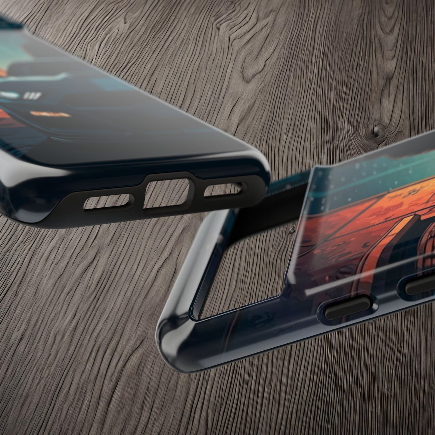 Ford Mustang Shelby GT350 Street Life-Dual Layer Ultra Tough Phone Case Printify by The Night Shift Automotive Apparel