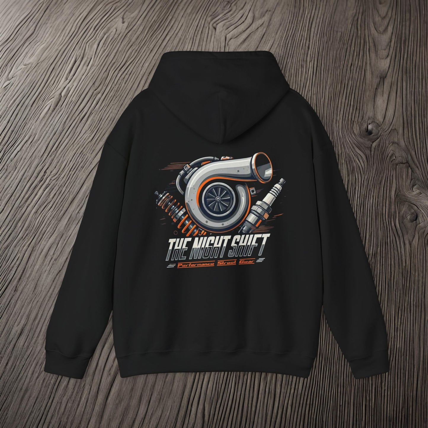 The Night Shift Essentials-Ultra Soft, Premium Hoodie Printify by The Night Shift Automotive Apparel