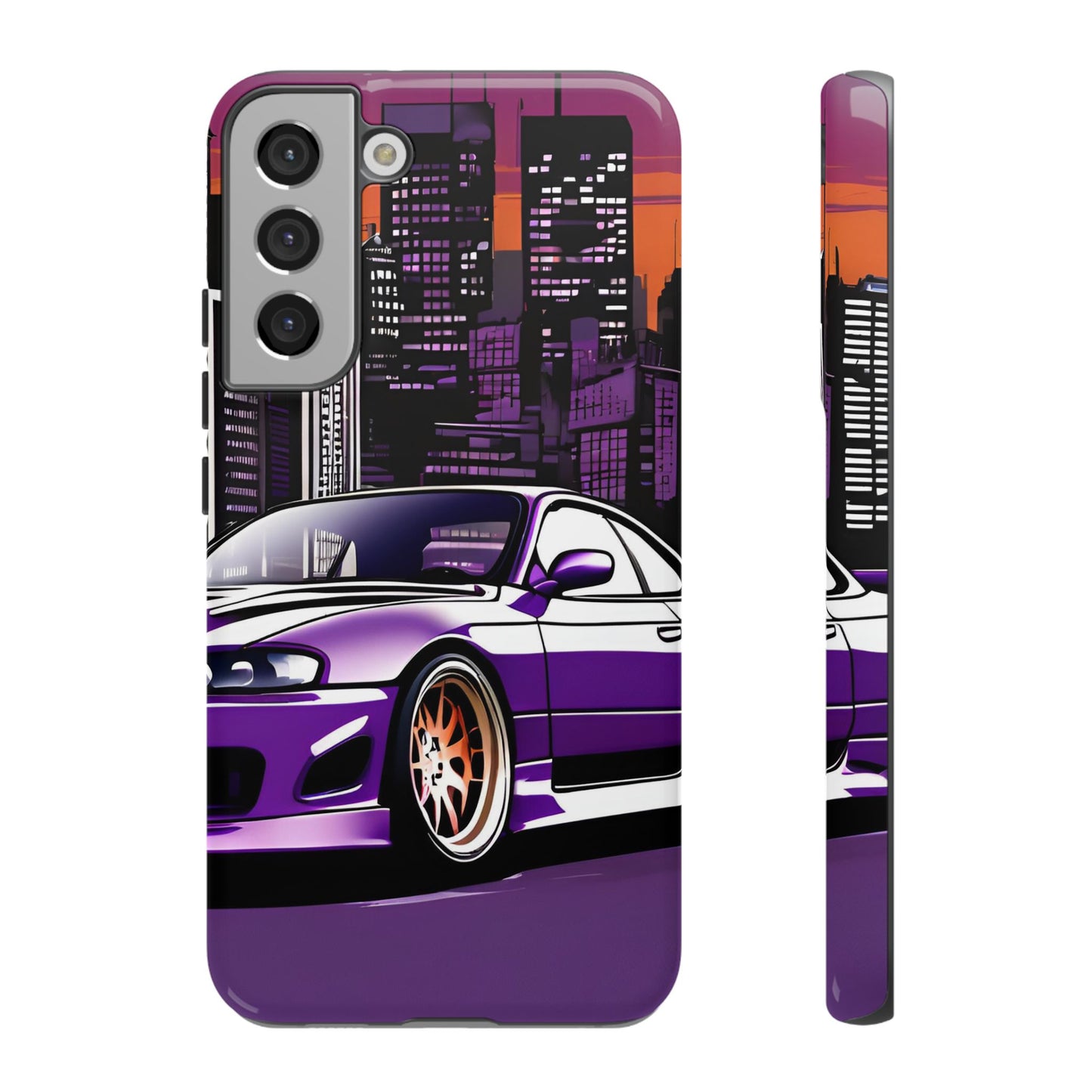 Nissan 240sx S15-Dual Layer Ultra Tough Phone Case Printify by The Night Shift Automotive Apparel