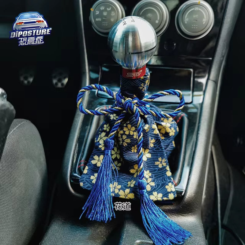 JDM Samurai Decoration Shift Boot Collars Hana Blue The Night Shift Performance Street Gear by The Night Shift Automotive Apparel