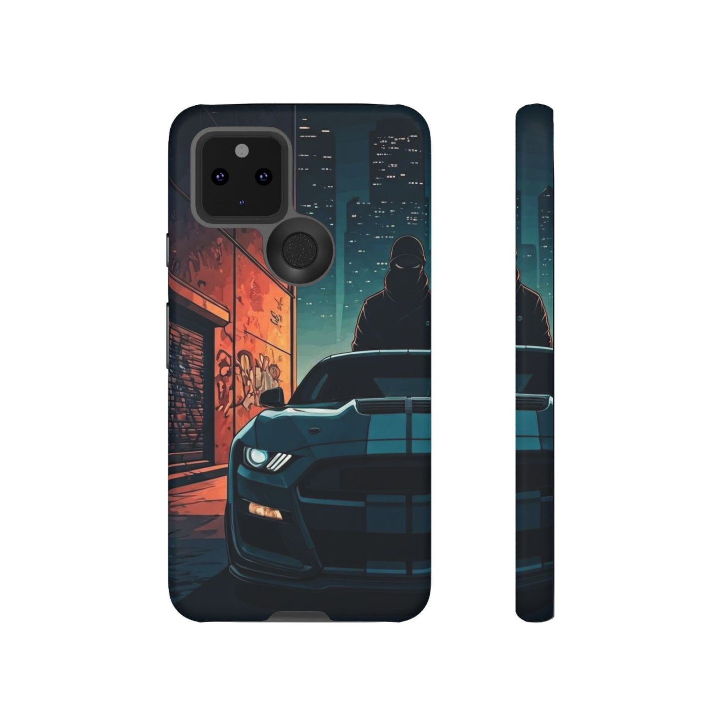 Ford Mustang Shelby GT350 Street Life-Dual Layer Ultra Tough Phone Case Printify by The Night Shift Automotive Apparel